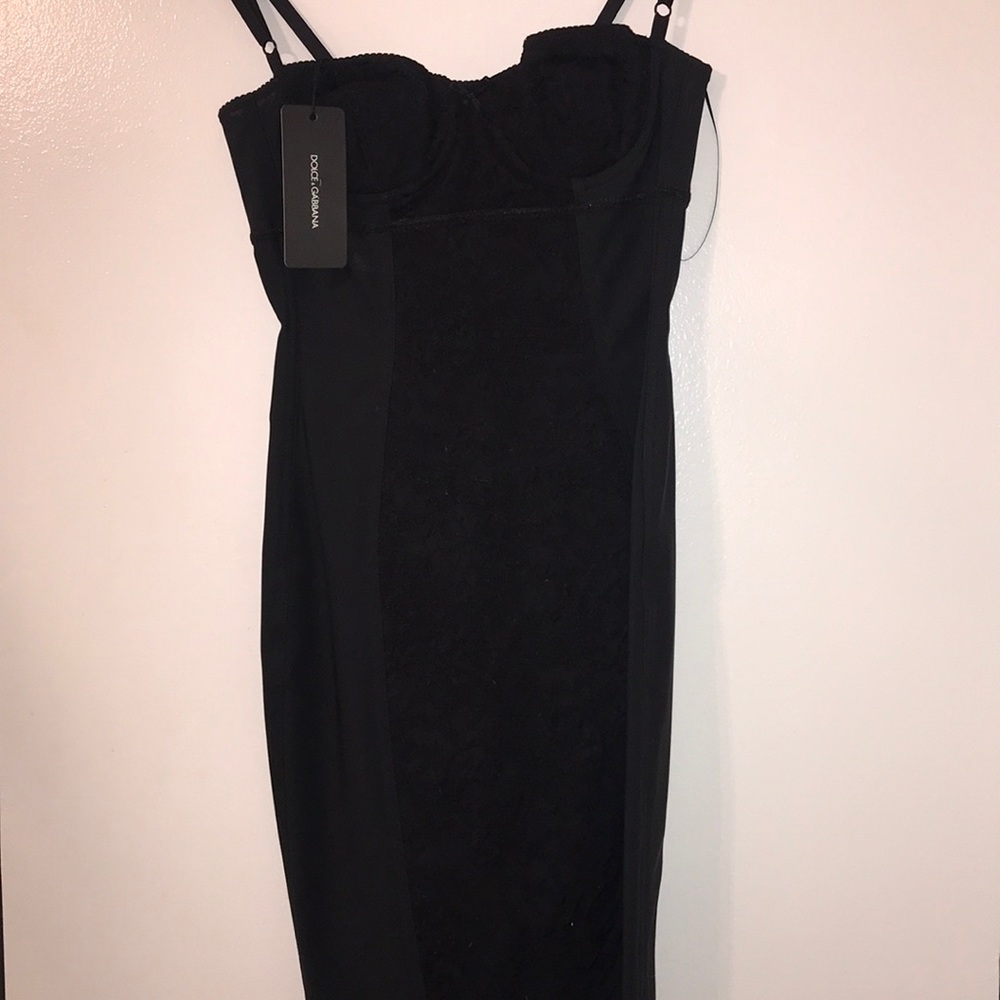 Dolce & Gabbana cocktail dress with lace detail